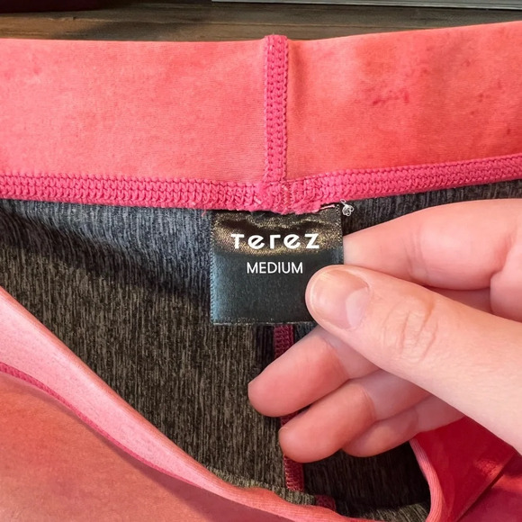 Terez watercolor peloton leggings size medium - Picture 5 of 6